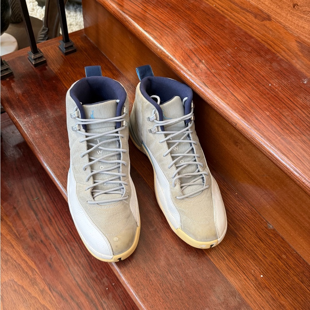 Stylish Gray High-Top Men's Shoes